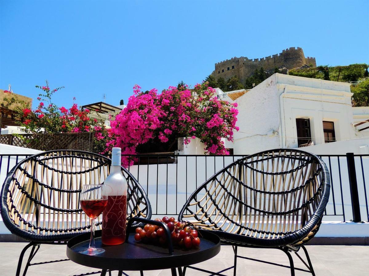 Lindos Aktaia Villa Экстерьер фото