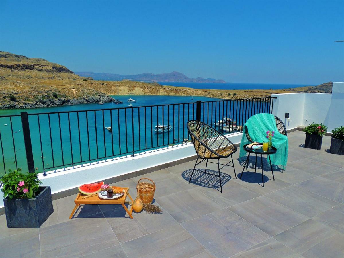 Lindos Aktaia Villa Экстерьер фото