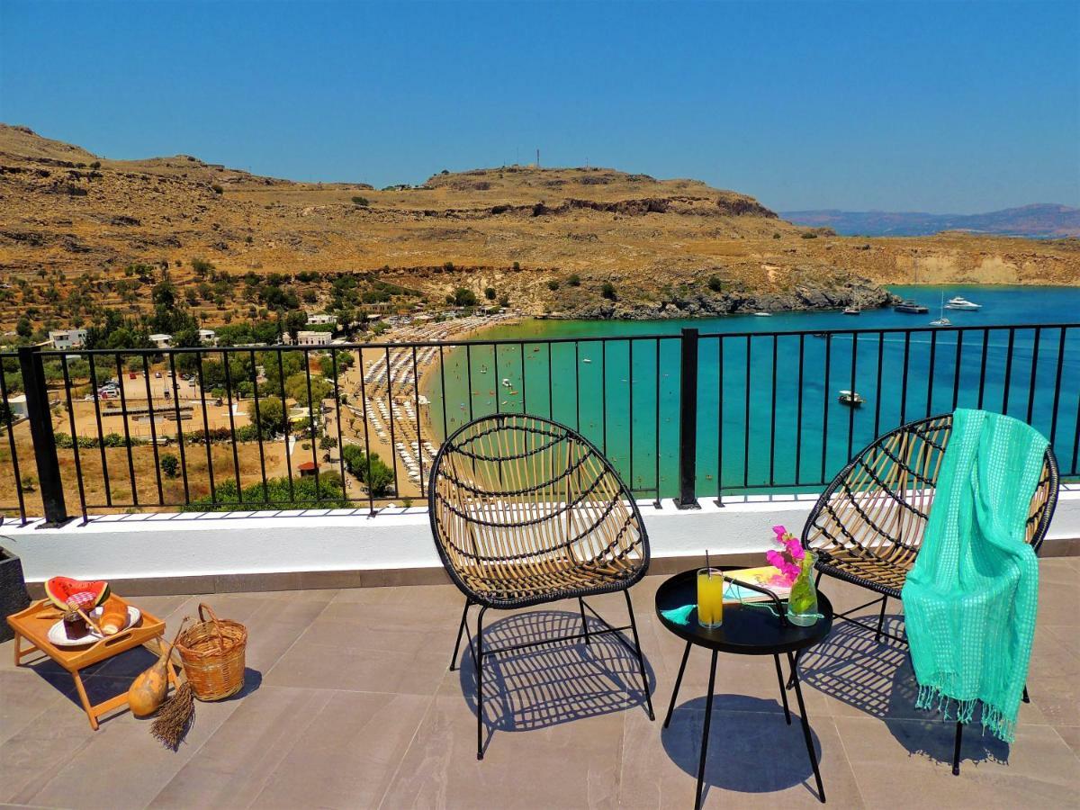 Lindos Aktaia Villa Экстерьер фото